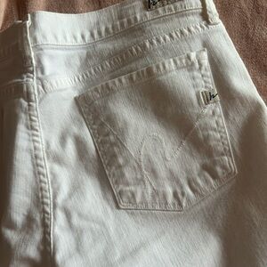 Citizens of Humanity- Kelly stretch low waist stretch bootcut - white! CUTE!